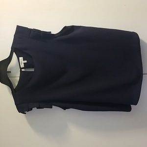 Monteau Navy Sleeveless Top